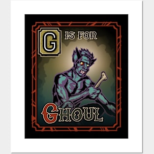 G is for Ghoul Posters and Art